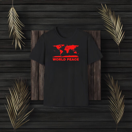 World Peace Map Elon Musk T-Shirt3