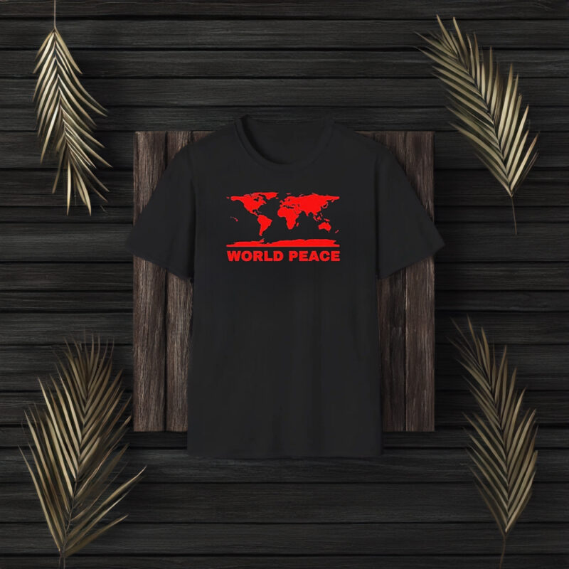 World Peace Map Elon Musk T-Shirt3