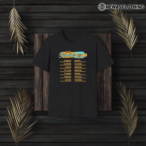 Wrestling Summer Open Tour 2024 Schedule T-Shirt