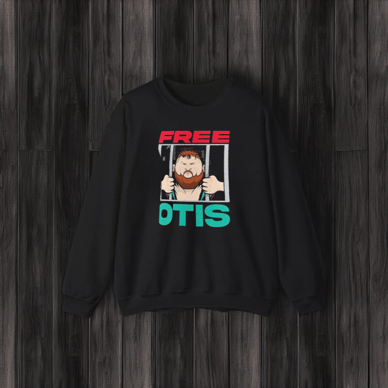 Wwe Otis Illustrated Free Otis T-Shirt3