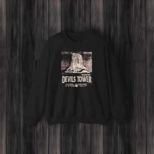 Wyoming Devils Tower National Monument Us Department T-Shirt