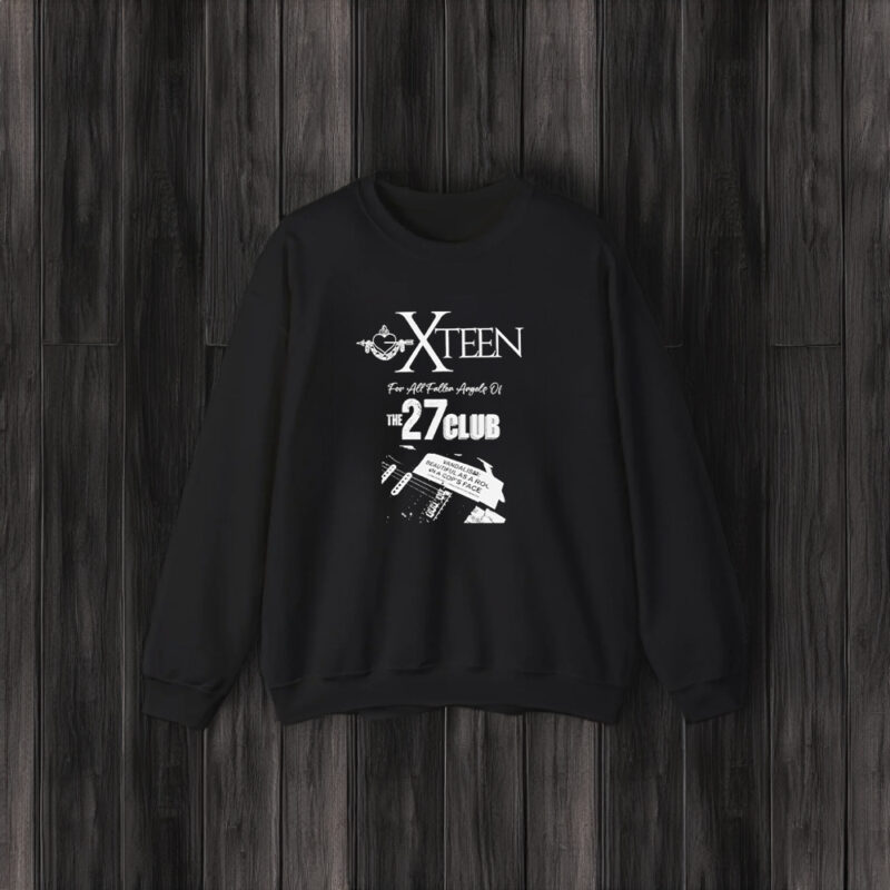 X Teen For All Fallen Angels Of The 27 Club Vandalism Beautiful As A Roc In A Cop’s Face T-Shirt