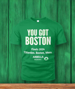 YOU GOT BOSTON Finals 2024 Green Shirt