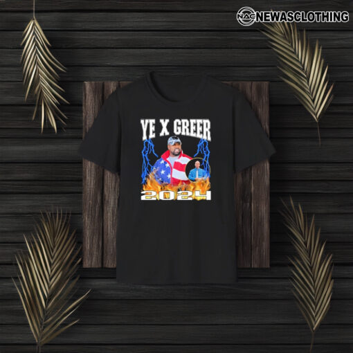 Ye X Greer 2024 US Fire And Thunder T-Shirt