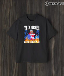 Ye X Greer 2024 US Fire And Thunder T-Shirt1