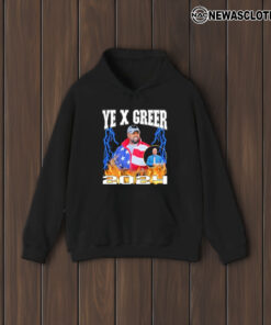 Ye X Greer 2024 US Fire And Thunder T-Shirt2