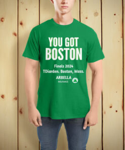 You got Boston t-shirts