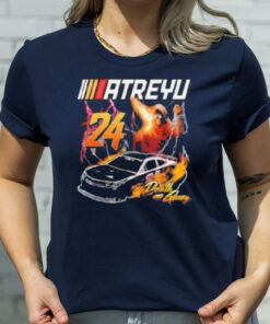 Atreyu Death Or Glory 24 Nascar Racing T-Shirt3