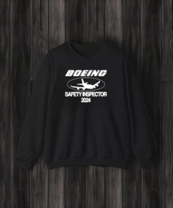 Barely Legal Clothing Boeing Safety Inspector 2024 T-Shirt