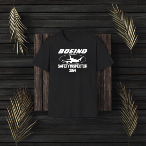 Barely Legal Clothing Boeing Safety Inspector 2024 T-Shirt3