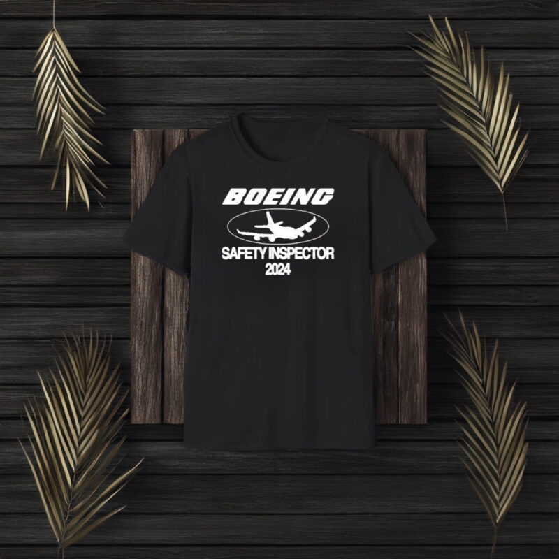 Barely Legal Clothing Boeing Safety Inspector 2024 T-Shirt3