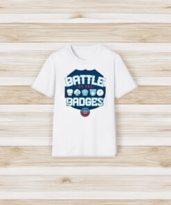 Battle Of The Badgers We Are Blood Logos T-Shirt