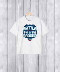 Battle Of The Badgers We Are Blood Logos T-Shirt1