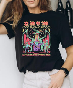 Battles Dragons Swords Magic T-Shirt1