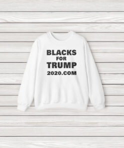 Blacks for Trump Rallying Against Indictment T-Shirt3