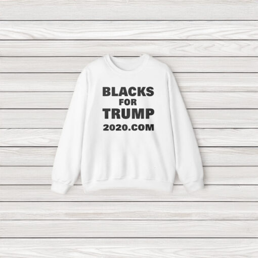 Blacks for Trump Rallying Against Indictment T-Shirt3