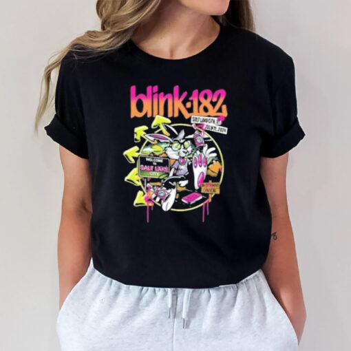 Blink-182 Salt Lake City, Ut 2024 T-Shirt3