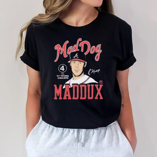 Braves Greg Maddux Signature T-Shirt2