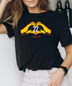 Caitlin Clark Heart 22 T-Shirt3