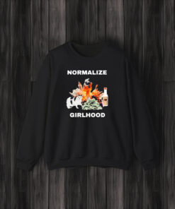 Cat Normalize Girlhood T-Shirt3