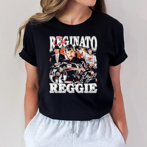 Celebrate Reggie’s Return Reginato Cole Reggie Rap Hockey T-Shirt3