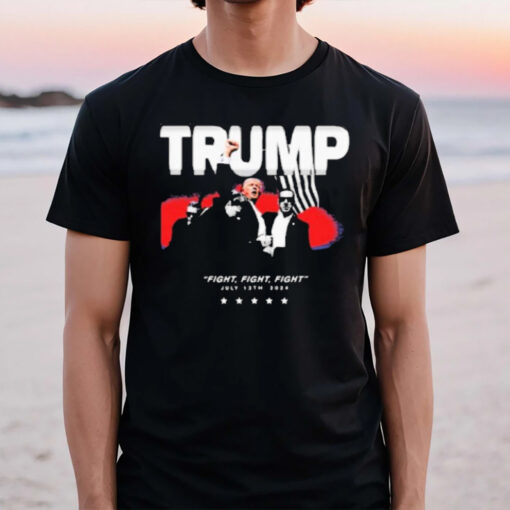 Ctespn Trump Fight Fight Fight July 13th 2024 T-Shirt2