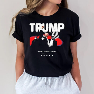 Ctespn Trump Fight Fight Fight July 13th 2024 T-Shirt3