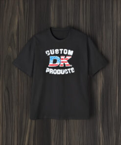 Custom Products Dk America Flag T-Shirt1