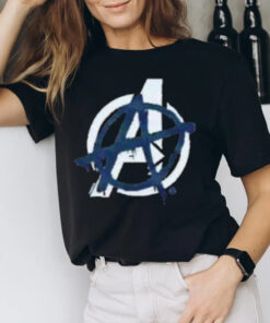 Deadpool Anarchy Avengers Logo T-Shirt3