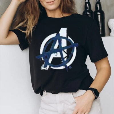 Deadpool Anarchy Avengers Logo T-Shirt3