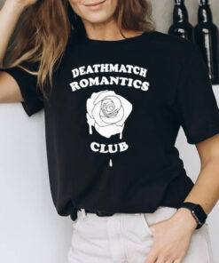 Deathmatch Romantics Club Rose T-Shirt2