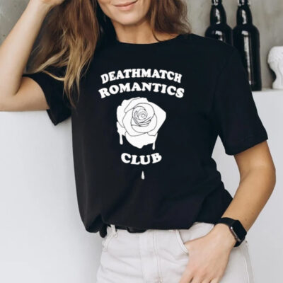 Deathmatch Romantics Club Rose T-Shirt2