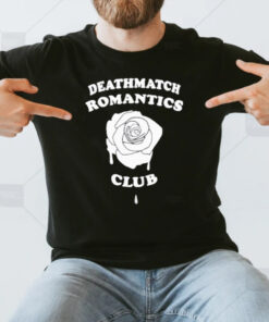 Deathmatch Romantics Club Rose T-Shirt3