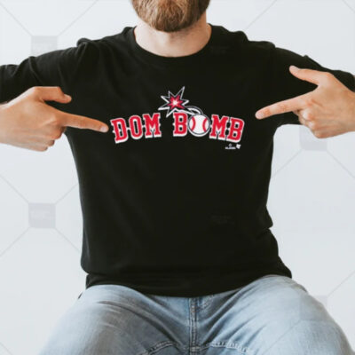 Dominic Smith Boston Dom Bomb T Shirt3