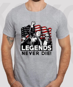 Donald Trump 2024 Fight Never Die Legends T-Shirt3