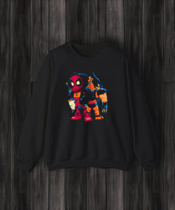 Double Healing Factor Chibi Deadpool & Wolverine T-Shirt3