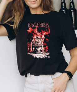 Dropped via PSG Paris Tiger Thunder T-Shirt2