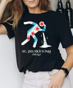 Drunk Chalkie St Patrick’s Bay Chicago T-Shirt2