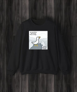 Eveoart Cringe Goose Graphic T-Shirt