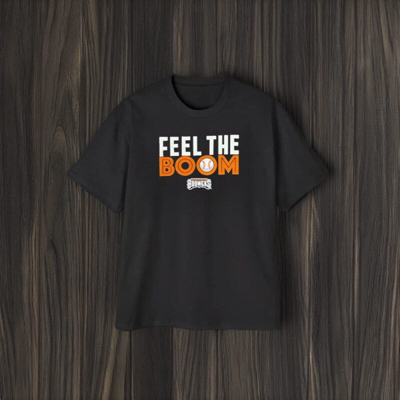 Feel The Bom Schaumburg Bombers T-Shirt1