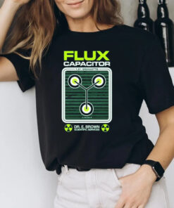 Flux Capacitor 1 21 Gigawatts Dr E Brown Scientific Services T-Shirt3