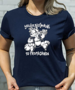 Garfield You Are Not Immune To Propaganda T-Shirt