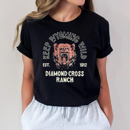 Garrett Crochet Keep Wyoming Wild Diamond Cross Ranch T-Shirt2