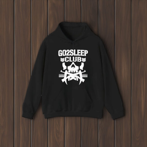 Go 2 Sleep Club Gun And Skull Logo 2024 T-Shirt2