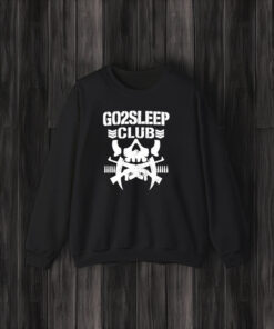 Go 2 Sleep Club Gun And Skull Logo 2024 T-Shirt3