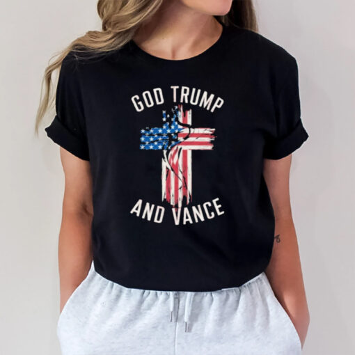 God Trump Shot And Vance T-Shirt3