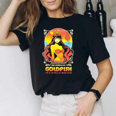 GoldFish Sept 20 2024 Live at The Belly Up T-Shirt3