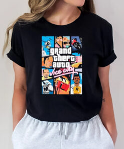 Grand Theft Auto Vice City Games T-Shirt2