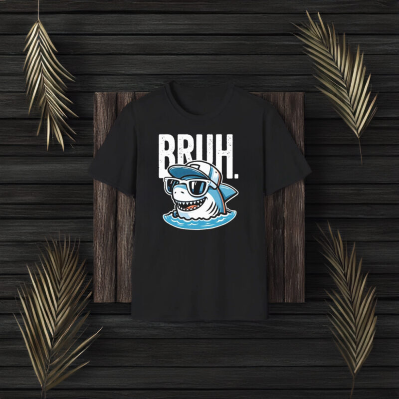 Great White Bruh Cool Shark T-Shirt3