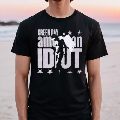 Green Day American Idiot Angel Stars T-Shirt2